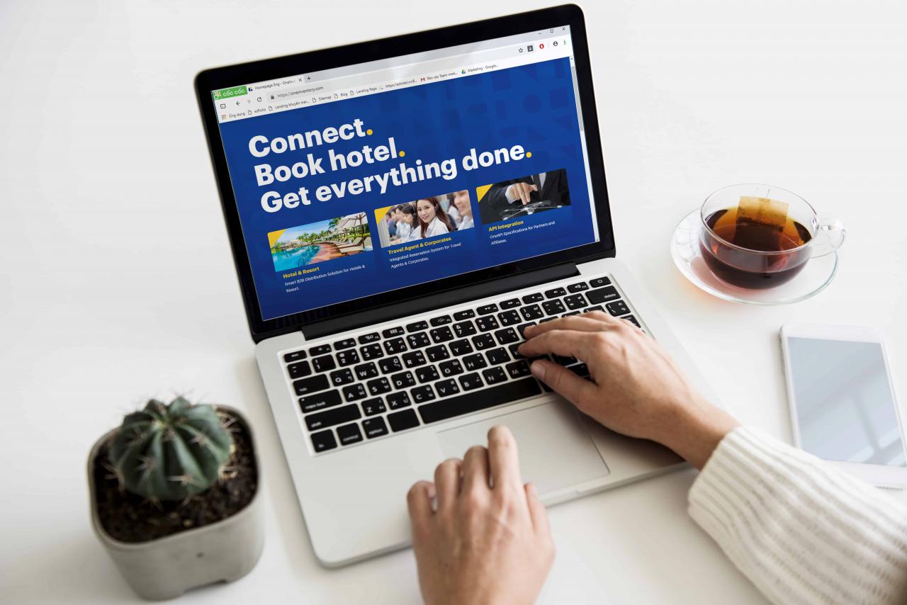 OneInventory - hệ thống bán phòng đại lý thông minh dành cho khách sạn và resort