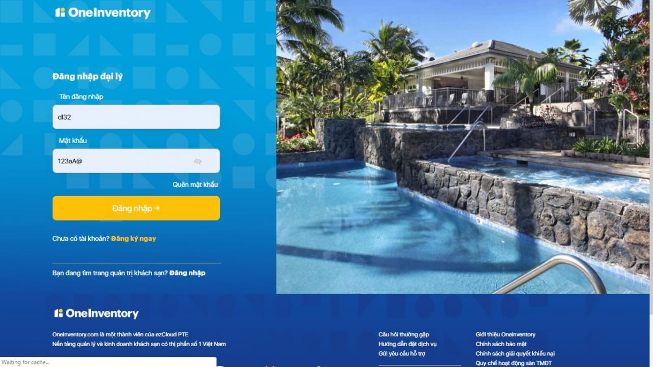 OneInventory - giải pháp tích hợp và đặt phòng dành cho các TA