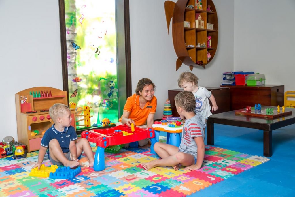 khu vui chơi cho trẻ em tại amiana resort