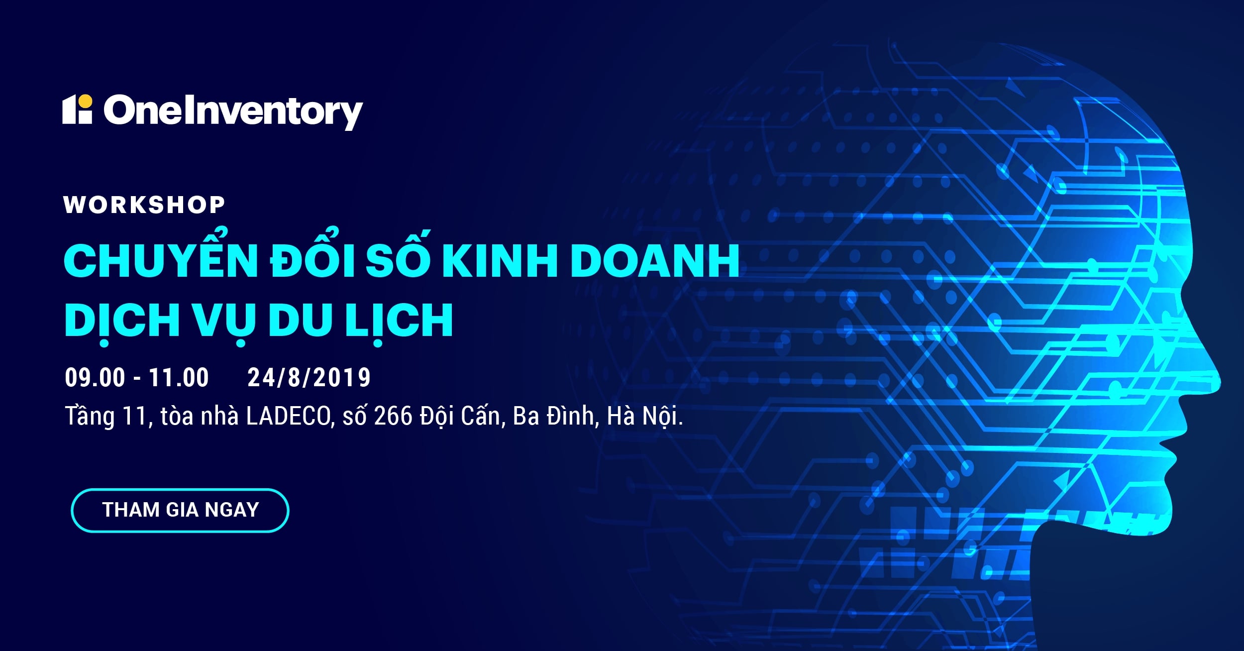 Mini-Workshop tháng 8: “Chuyển đổi số kinh doanh dịch vụ du lịch”