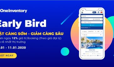 Early Bird – Đặt càng sớm, giảm càng sâu