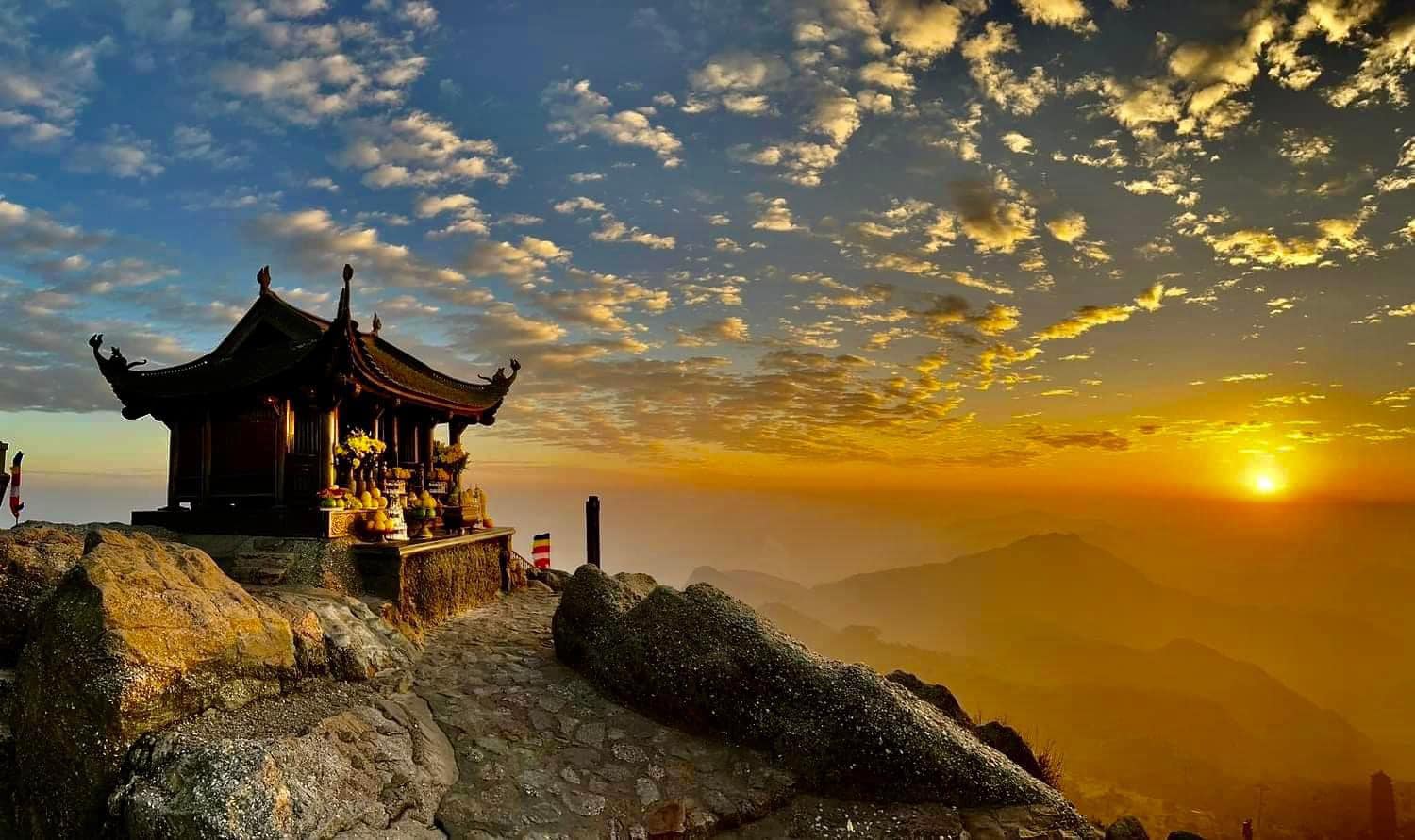 Đây là điểm du xuân phù hợp cho những ai mong muốn sự tĩnh tâm và chiêm nghiệm đầu năm.