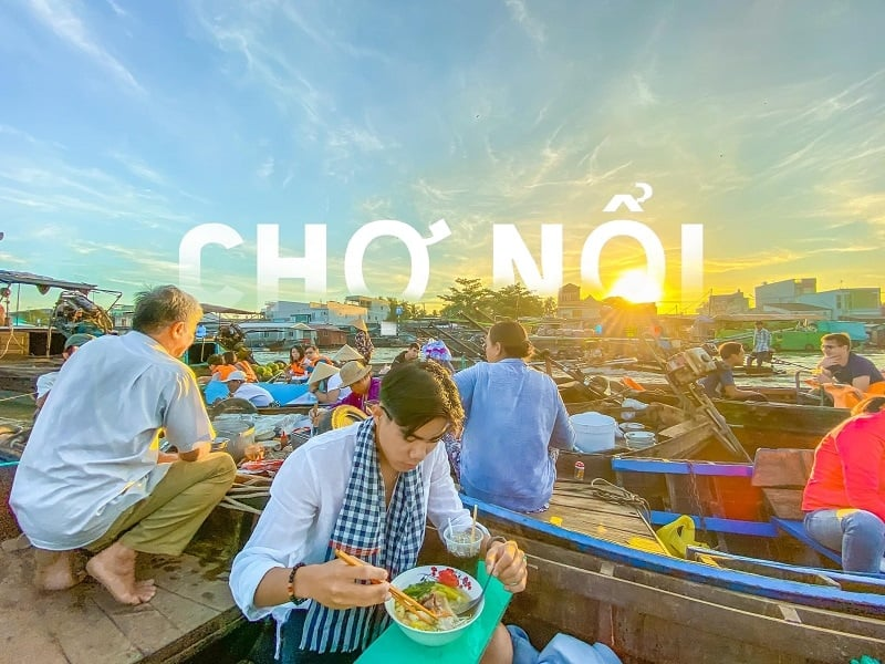 Chợ nổi Cái Răng: